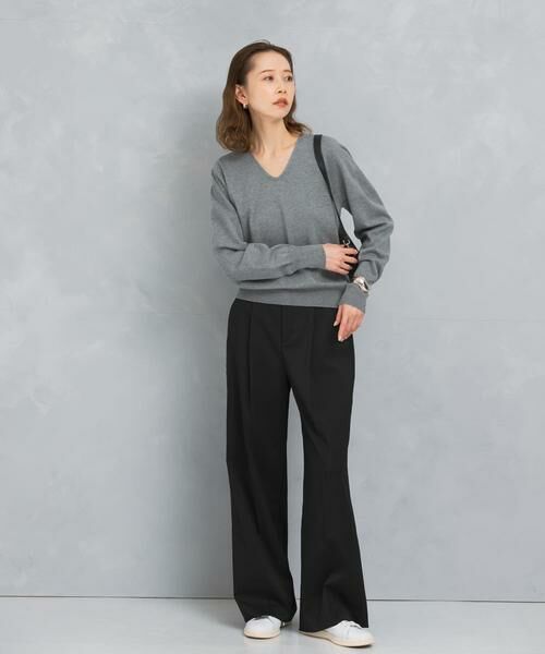 URBAN RESEARCH ROSSO / アーバンリサーチ ロッソ ニット・セーター | アンチピリングVネックシームレスニット | 詳細15