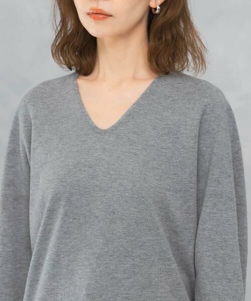 URBAN RESEARCH ROSSO / アーバンリサーチ ロッソ ニット・セーター | アンチピリングVネックシームレスニット | 詳細18