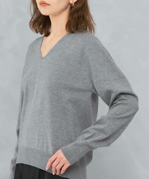 URBAN RESEARCH ROSSO / アーバンリサーチ ロッソ ニット・セーター | アンチピリングVネックシームレスニット | 詳細20