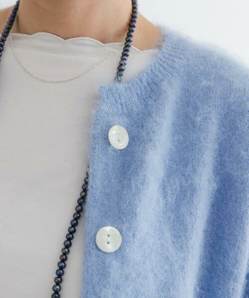 URBAN RESEARCH ROSSO / アーバンリサーチ ロッソ カーディガン・ボレロ | F by ROSSO　カラーシャギーミドルカーディガン | 詳細11