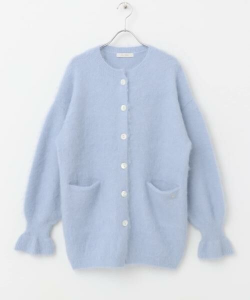 URBAN RESEARCH ROSSO / アーバンリサーチ ロッソ カーディガン・ボレロ | F by ROSSO　カラーシャギーミドルカーディガン | 詳細14