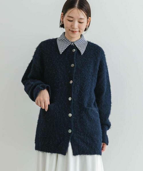 URBAN RESEARCH ROSSO / アーバンリサーチ ロッソ カーディガン・ボレロ | F by ROSSO　カラーシャギーミドルカーディガン | 詳細20