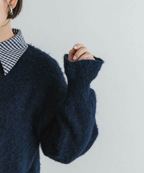 URBAN RESEARCH ROSSO / アーバンリサーチ ロッソ カーディガン・ボレロ | F by ROSSO　カラーシャギーミドルカーディガン | 詳細21