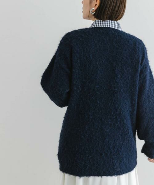 URBAN RESEARCH ROSSO / アーバンリサーチ ロッソ カーディガン・ボレロ | F by ROSSO　カラーシャギーミドルカーディガン | 詳細23