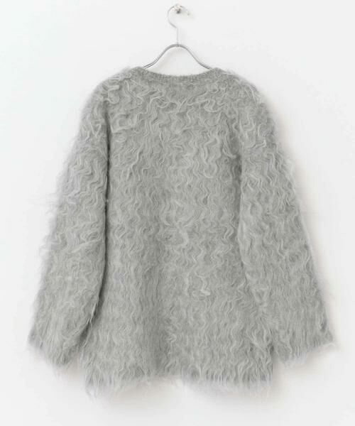 URBAN RESEARCH ROSSO / アーバンリサーチ ロッソ カーディガン・ボレロ | F by ROSSO　シープドッグシャギーカーディガン | 詳細9