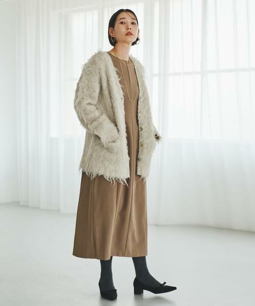 URBAN RESEARCH ROSSO / アーバンリサーチ ロッソ カーディガン・ボレロ | F by ROSSO　シープドッグシャギーカーディガン | 詳細14