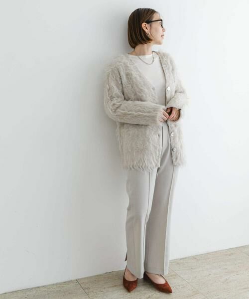 URBAN RESEARCH ROSSO / アーバンリサーチ ロッソ カーディガン・ボレロ | F by ROSSO　シープドッグシャギーカーディガン | 詳細18