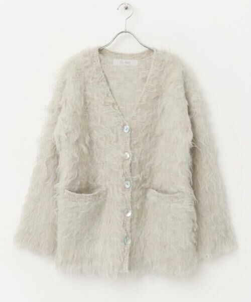 URBAN RESEARCH ROSSO / アーバンリサーチ ロッソ カーディガン・ボレロ | F by ROSSO　シープドッグシャギーカーディガン | 詳細19