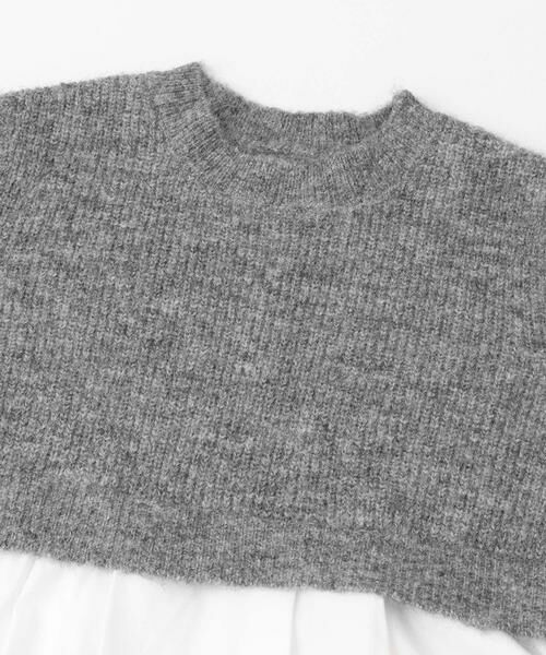 URBAN RESEARCH ROSSO / アーバンリサーチ ロッソ ニット・セーター | F by ROSSO　ドッキングチュニックニット | 詳細16
