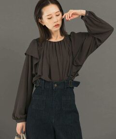 URBAN RESEARCH ROSSO / アーバンリサーチ ロッソ シャツ・ブラウス | フリルラッフルブラウス