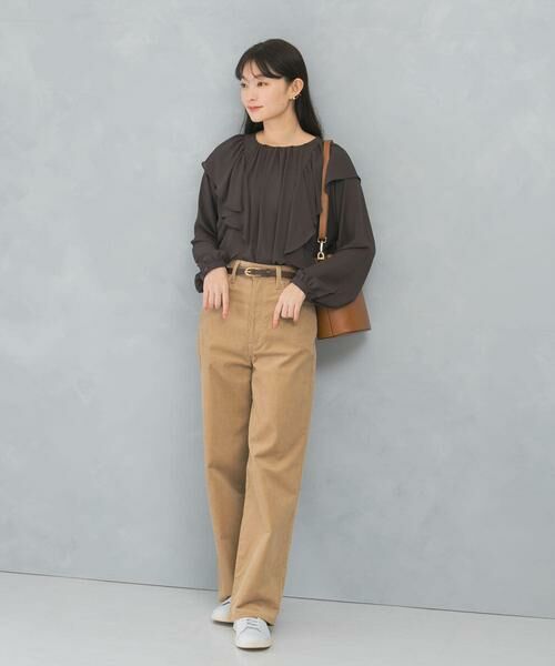 URBAN RESEARCH ROSSO / アーバンリサーチ ロッソ シャツ・ブラウス | フリルラッフルブラウス | 詳細10