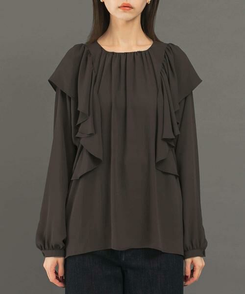 URBAN RESEARCH ROSSO / アーバンリサーチ ロッソ シャツ・ブラウス | フリルラッフルブラウス | 詳細12