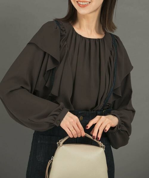 URBAN RESEARCH ROSSO / アーバンリサーチ ロッソ シャツ・ブラウス | フリルラッフルブラウス | 詳細2