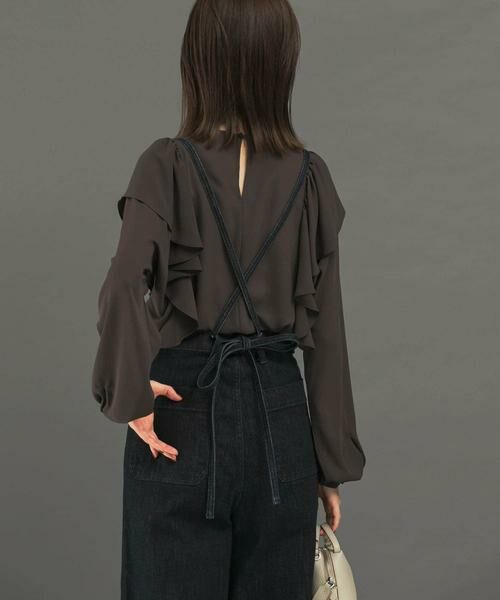 URBAN RESEARCH ROSSO / アーバンリサーチ ロッソ シャツ・ブラウス | フリルラッフルブラウス | 詳細4