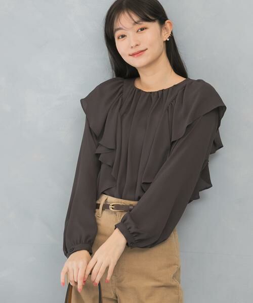 URBAN RESEARCH ROSSO / アーバンリサーチ ロッソ シャツ・ブラウス | フリルラッフルブラウス | 詳細8
