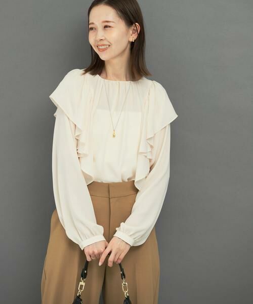 URBAN RESEARCH ROSSO / アーバンリサーチ ロッソ シャツ・ブラウス | フリルラッフルブラウス | 詳細30