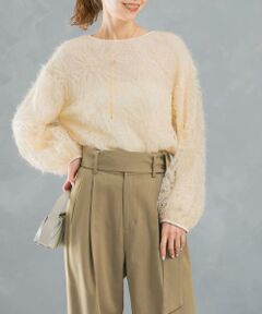 URBAN RESEARCH ROSSO / アーバンリサーチ ロッソ シャツ・ブラウス | フラワーチュールシャギーブラウス