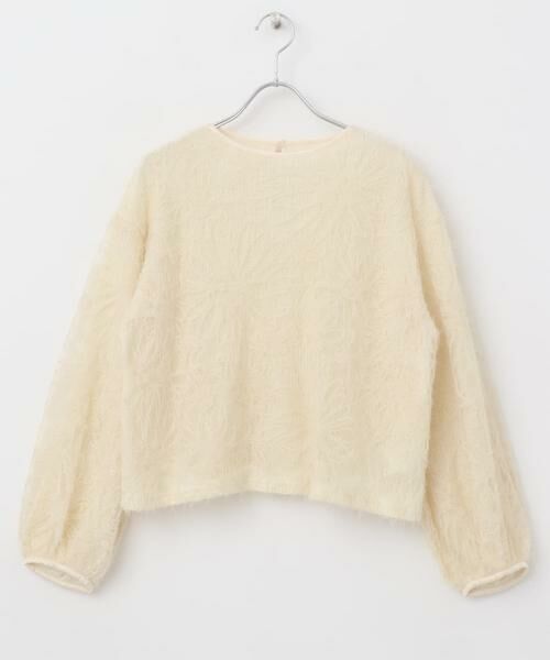 URBAN RESEARCH ROSSO / アーバンリサーチ ロッソ シャツ・ブラウス | フラワーチュールシャギーブラウス | 詳細4