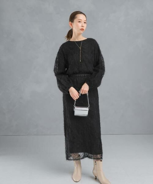 URBAN RESEARCH ROSSO / アーバンリサーチ ロッソ シャツ・ブラウス | フラワーチュールシャギーブラウス | 詳細11