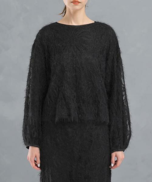 URBAN RESEARCH ROSSO / アーバンリサーチ ロッソ シャツ・ブラウス | フラワーチュールシャギーブラウス | 詳細12