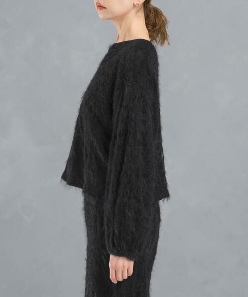 URBAN RESEARCH ROSSO / アーバンリサーチ ロッソ シャツ・ブラウス | フラワーチュールシャギーブラウス | 詳細13