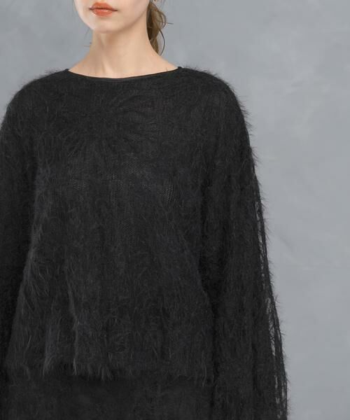 URBAN RESEARCH ROSSO / アーバンリサーチ ロッソ シャツ・ブラウス | フラワーチュールシャギーブラウス | 詳細16