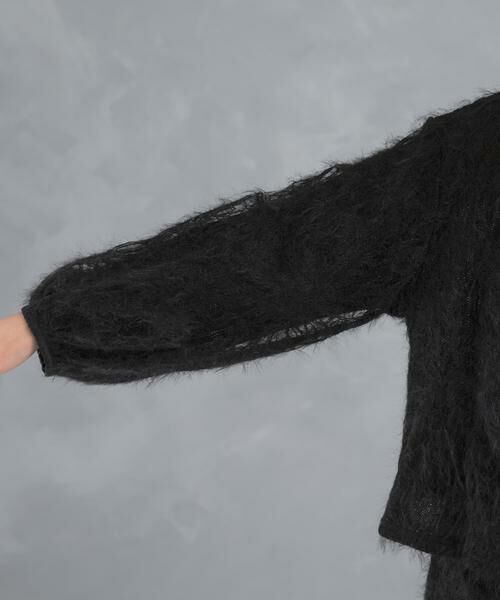 URBAN RESEARCH ROSSO / アーバンリサーチ ロッソ シャツ・ブラウス | フラワーチュールシャギーブラウス | 詳細18