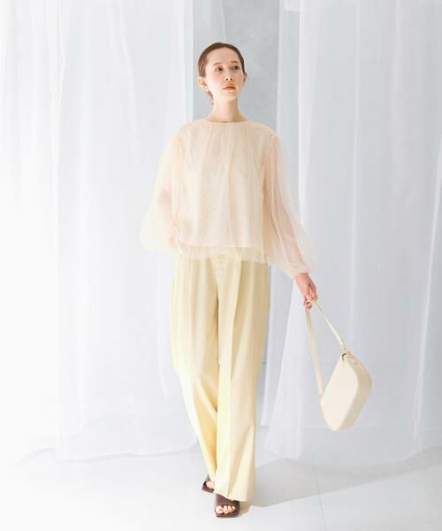 URBAN RESEARCH ROSSO / アーバンリサーチ ロッソ シャツ・ブラウス | ラメチュールギャザーブラウス | 詳細2