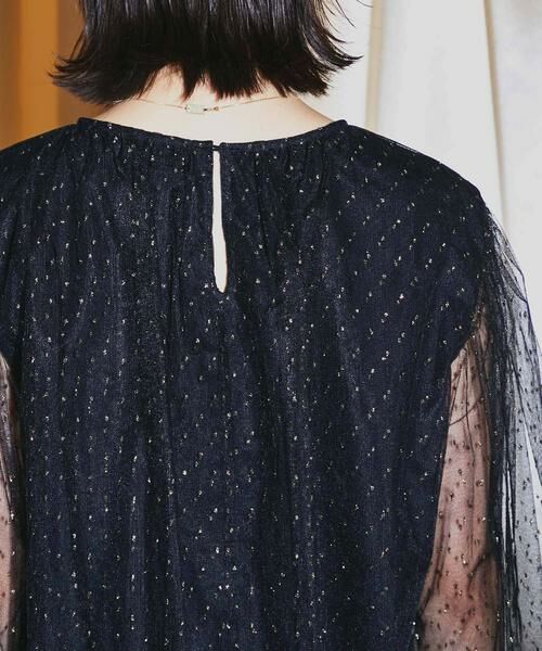 URBAN RESEARCH ROSSO / アーバンリサーチ ロッソ シャツ・ブラウス | ラメチュールギャザーブラウス | 詳細20