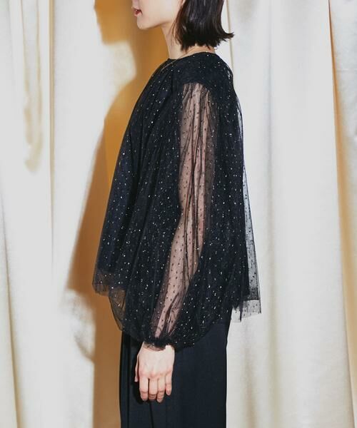 URBAN RESEARCH ROSSO / アーバンリサーチ ロッソ シャツ・ブラウス | ラメチュールギャザーブラウス | 詳細16