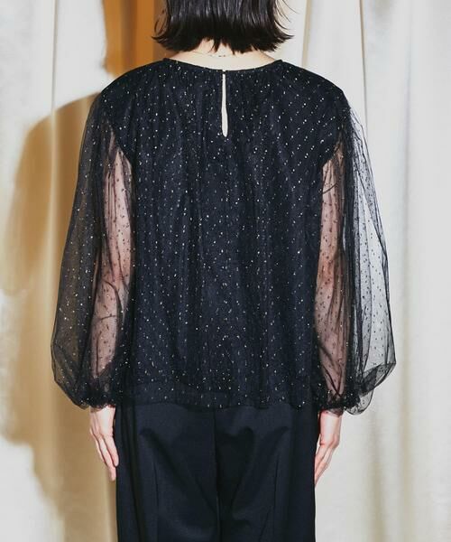 URBAN RESEARCH ROSSO / アーバンリサーチ ロッソ シャツ・ブラウス | ラメチュールギャザーブラウス | 詳細17