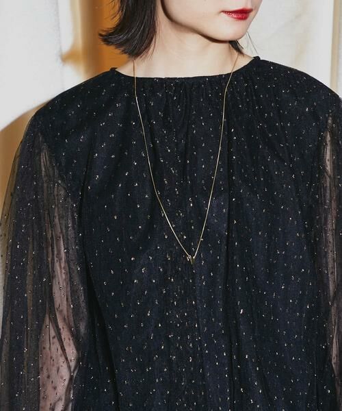 URBAN RESEARCH ROSSO / アーバンリサーチ ロッソ シャツ・ブラウス | ラメチュールギャザーブラウス | 詳細18