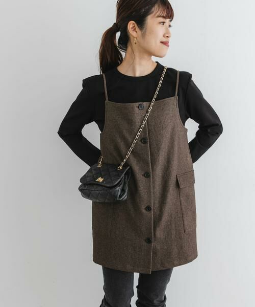 URBAN RESEARCH ROSSO / アーバンリサーチ ロッソ その他トップス | F by ROSSO　ウールライクキャミソールチュニック | 詳細1