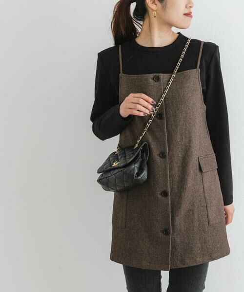 URBAN RESEARCH ROSSO / アーバンリサーチ ロッソ その他トップス | F by ROSSO　ウールライクキャミソールチュニック | 詳細2