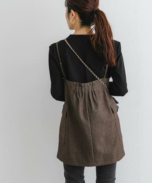 URBAN RESEARCH ROSSO / アーバンリサーチ ロッソ その他トップス | F by ROSSO　ウールライクキャミソールチュニック | 詳細4