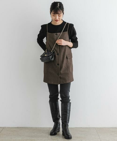 URBAN RESEARCH ROSSO / アーバンリサーチ ロッソ その他トップス | F by ROSSO　ウールライクキャミソールチュニック | 詳細5