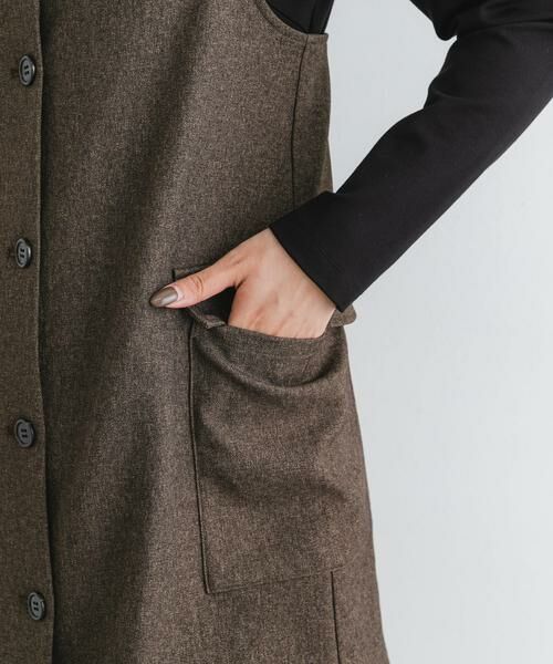 URBAN RESEARCH ROSSO / アーバンリサーチ ロッソ その他トップス | F by ROSSO　ウールライクキャミソールチュニック | 詳細7