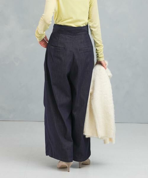 URBAN RESEARCH ROSSO / アーバンリサーチ ロッソ デニムパンツ | ランダムタックデニムパンツ | 詳細1