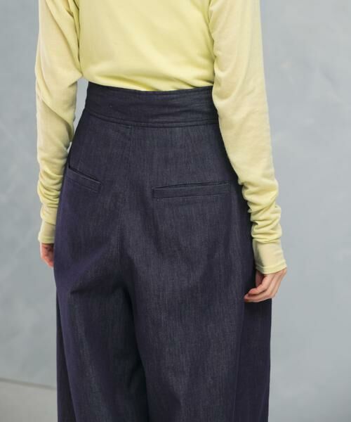 URBAN RESEARCH ROSSO / アーバンリサーチ ロッソ デニムパンツ | ランダムタックデニムパンツ | 詳細10