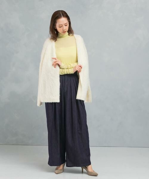 URBAN RESEARCH ROSSO / アーバンリサーチ ロッソ デニムパンツ | ランダムタックデニムパンツ | 詳細3