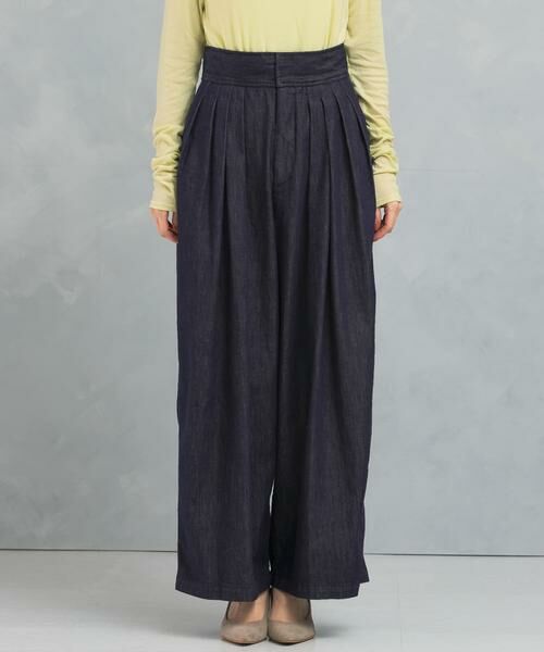 URBAN RESEARCH ROSSO / アーバンリサーチ ロッソ デニムパンツ | ランダムタックデニムパンツ | 詳細4