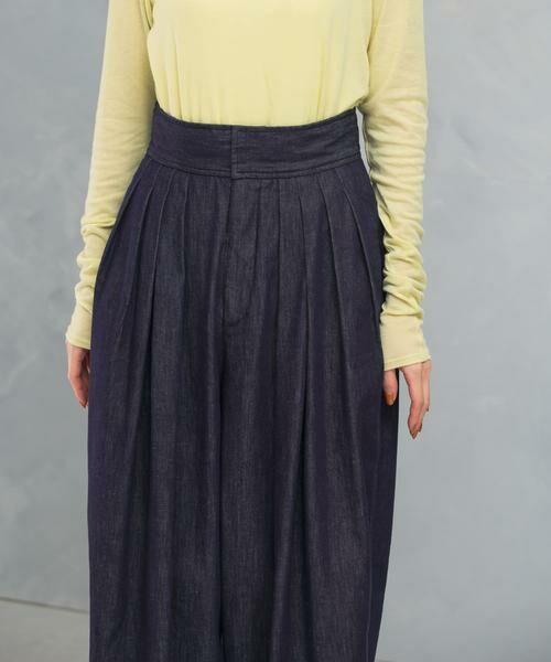 URBAN RESEARCH ROSSO / アーバンリサーチ ロッソ デニムパンツ | ランダムタックデニムパンツ | 詳細7