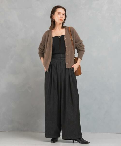 URBAN RESEARCH ROSSO / アーバンリサーチ ロッソ デニムパンツ | ランダムタックデニムパンツ | 詳細20