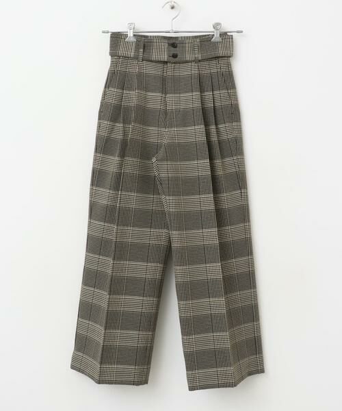 URBAN RESEARCH ROSSO / アーバンリサーチ ロッソ その他パンツ | チェックベルトパンツ | 詳細14