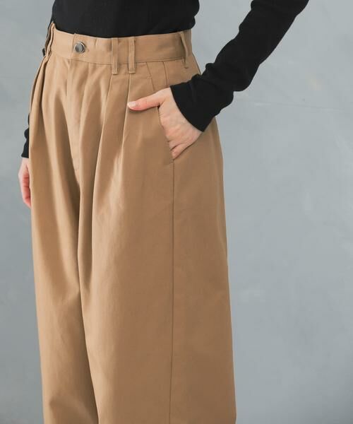 URBAN RESEARCH ROSSO / アーバンリサーチ ロッソ その他パンツ | タックカーブパンツ | 詳細11