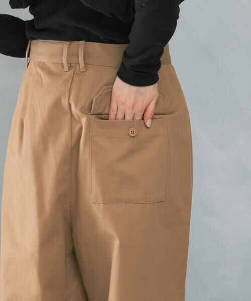 URBAN RESEARCH ROSSO / アーバンリサーチ ロッソ その他パンツ | タックカーブパンツ | 詳細14