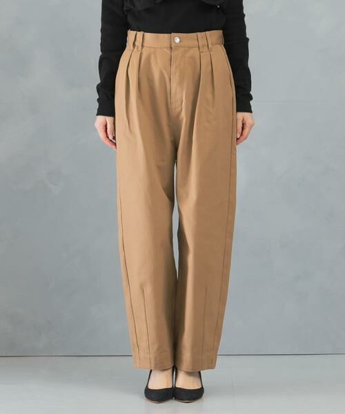 URBAN RESEARCH ROSSO / アーバンリサーチ ロッソ その他パンツ | タックカーブパンツ | 詳細7