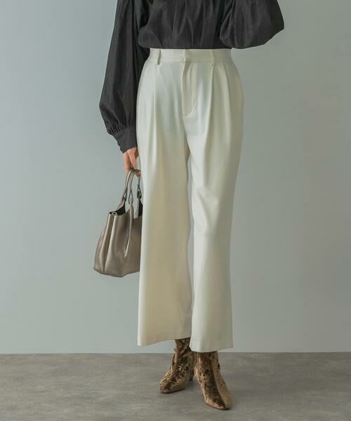 URBAN RESEARCH ROSSO / アーバンリサーチ ロッソ その他パンツ | DONEEYU　両面起毛セミワイドパンツ | 詳細2