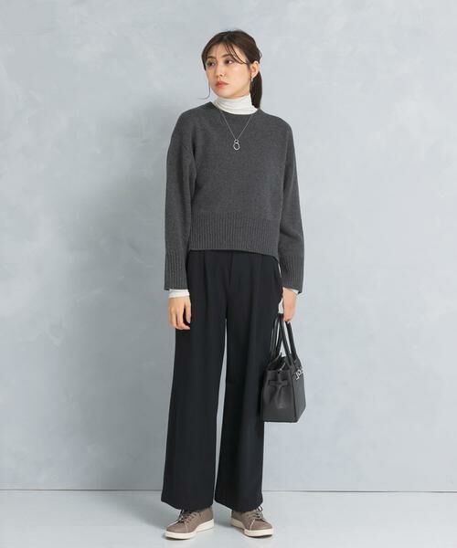 URBAN RESEARCH ROSSO / アーバンリサーチ ロッソ その他パンツ | DONEEYU　両面起毛セミワイドパンツ | 詳細11