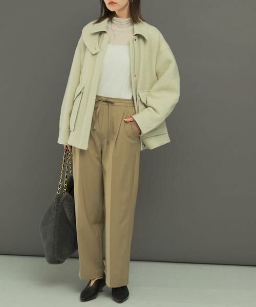 URBAN RESEARCH ROSSO / アーバンリサーチ ロッソ その他パンツ | ウール混ウォッシャブルイージーパンツ | 詳細3